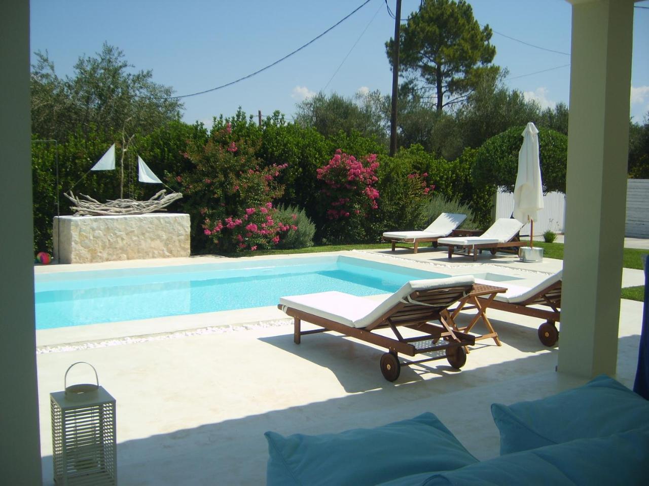 Villa Evanna Lefkímmi Exterior foto